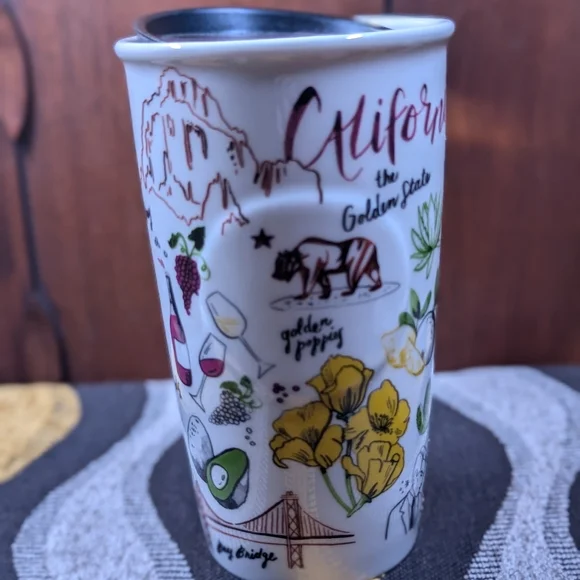 Starbucks California 10oz Travel Mug - Picture 7 of 10
